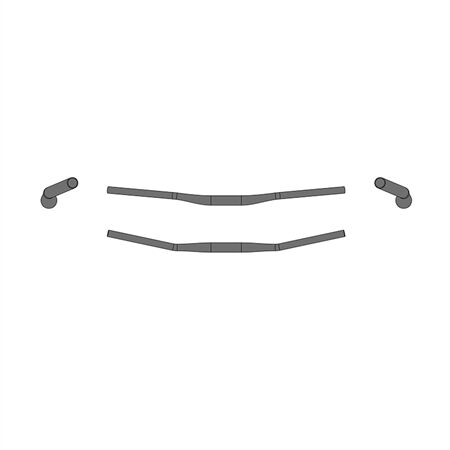 Ergotec Low Riser Bar 6+ Gold Edition | 31.8 | Breite 780