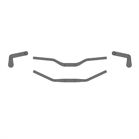 Ergotec Riser Bar 50 Comfort | 31.8 | Breite 720 | GL200mm