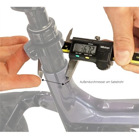 Lupine C14 BL E-Bike Rücklicht mit Bremslicht | 38,6 mm