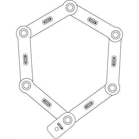 ABUS Bordo uGrip 5700/80 black SH