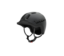 woom READY Kids Helm | Charcoal Metallic
