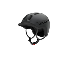 woom READY Kids Helm | Charcoal Metallic