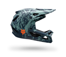 Fox Rampage Image Print Helm | Größe XL