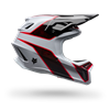 Fox Rampage RS Crypt Helm | weiß/rot | Größe L