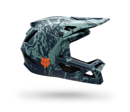 Fox Rampage Image Print Helm