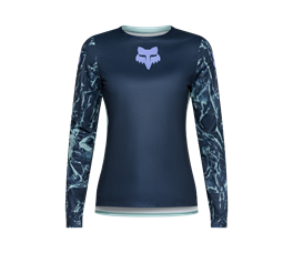 Fox Ranger Img Print Langarmtrikot Damen | arktisblau