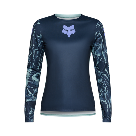 Fox Ranger Img Print Langarmtrikot Damen | arktisblau
