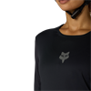 Fox Flexair Langarmtrikot für Damen | schwarz | Gr. M