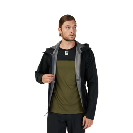 Fox Defend Water | dreilagige Jacke | schwarz | Gr. L