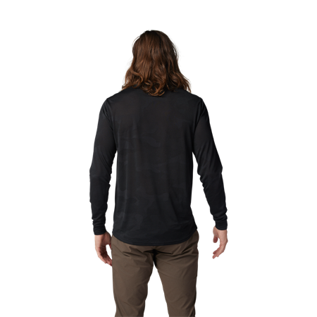 Fox Ranger TruDri™ Langarm-Jersey | schwarz | Größe S