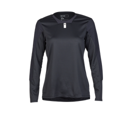 Fox Defend Damen Langarm-Jersey | schwarz | Größe XS
