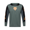 Fox Defend Creation Langarmtrikot f. Kids | salbeigrün