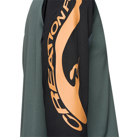 Fox Defend Creation Langarmtrikot f. Kids | salbeigrün