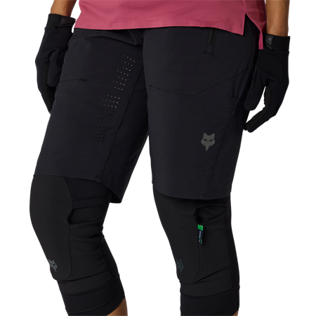 Fox Flexair Shorts für Damen | schwarz | Größe 12
