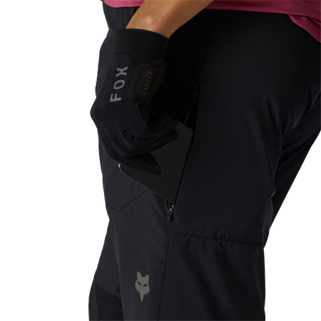 Fox Flexair Shorts für Damen | schwarz | Größe 12