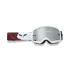 Fox Main Kairos Mirrored Lens Brille | weiß/fluor. rot