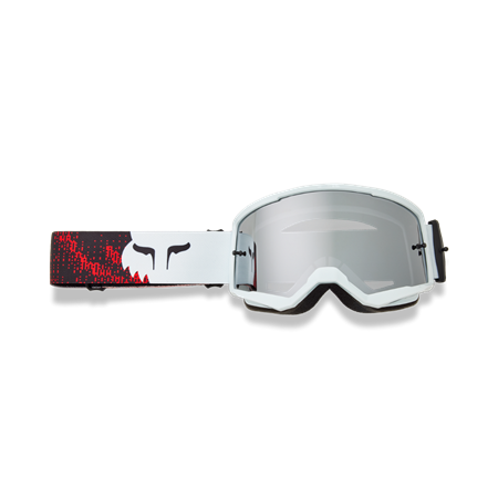 Fox Main Kairos Mirrored Lens Brille | weiß/fluor. rot