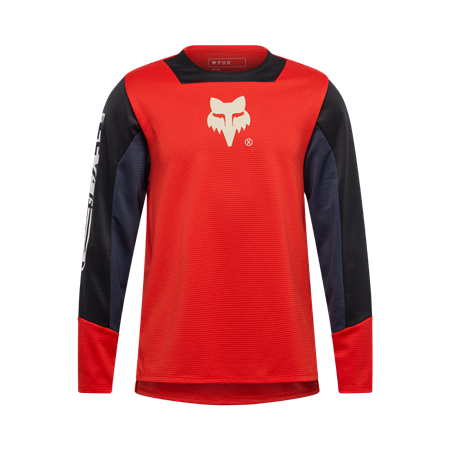 Fox Defend Elevated Langarm-Jersey Jugend