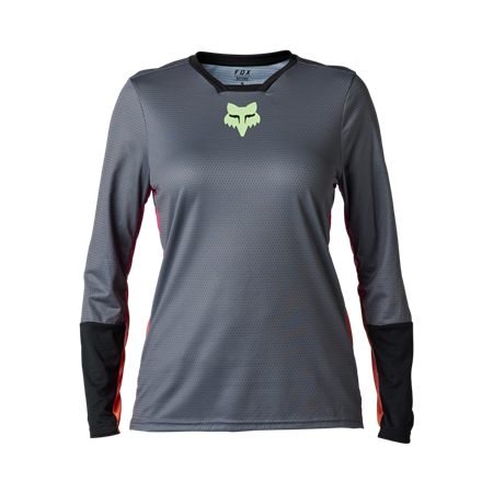 Fox Defend Race Langarm-Jersey Damen