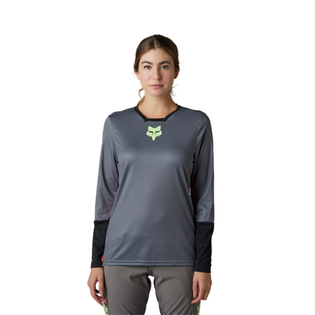 Fox Defend Race Langarm-Jersey Damen