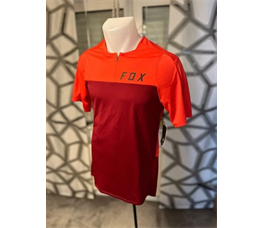 Fox Flexair Zip Kurzarmtrikot Herren