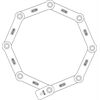 ABUS BORDO Big XPlus 6000K Faltschloss 120cm | black