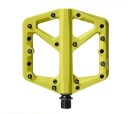 Crankbrothers Stamp 1 Large Flat Pedal | Splash Edition | Citron