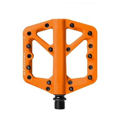 Crankbrothers Stamp 1 Small Flat Pedal | Splash Edition | Orange