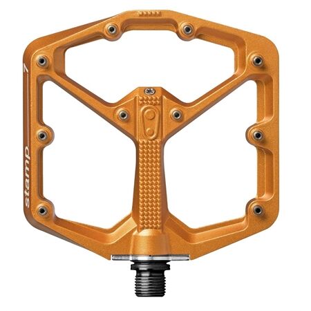 Crankbrothers Stamp 7 Large Flat Pedal | Orange