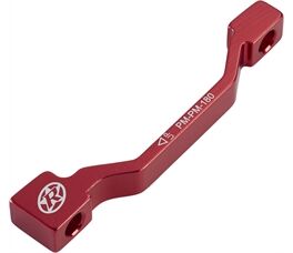 REVERSE COMPONENTS Bremsscheibenadapter PM-PM 180 VR+HR (Rot)