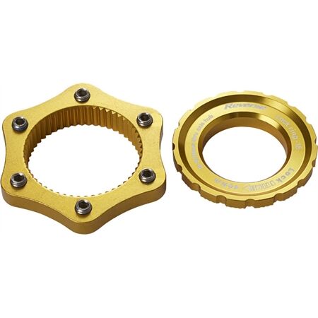 REVERSE COMPONENTS Centerlock Adapter (Gold)