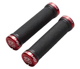 REVERSE COMPONENTS Griff R-Shock Lock On Ø31mm x 130mm (Schwarz/Rot)