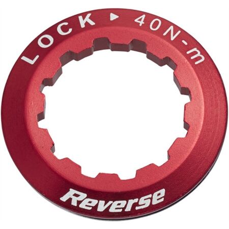 REVERSE COMPONENTS Lockring Kassette 8-11-fach Naben (Rot)