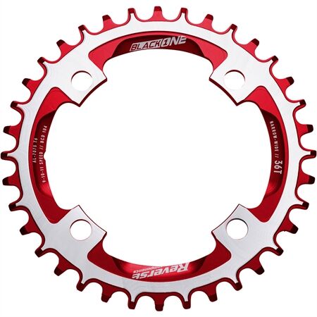 REVERSE COMPONENTS Kettenblatt Black One 104mm 36T Narrow-Wide (Rot/S