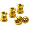 REVERSE COMPONENTS Kettenblattschrauben-Set (4 Stk./Gold)