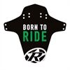 REVERSE COMPONENTS Mudfender - Born to Ride (Schwarz/Neongrün)