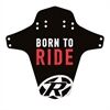 REVERSE COMPONENTS Mudfender - Born to Ride (Schwarz/Rot)