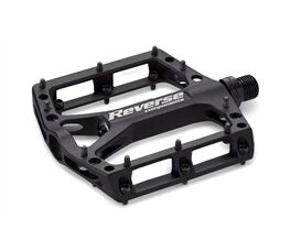 REVERSE COMPONENTS Pedal Black ONE (Schwarz/Schwarz)