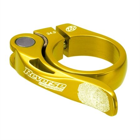 REVERSE COMPONENTS Sattelschelle Long Life Ø34,9mm (Gold)