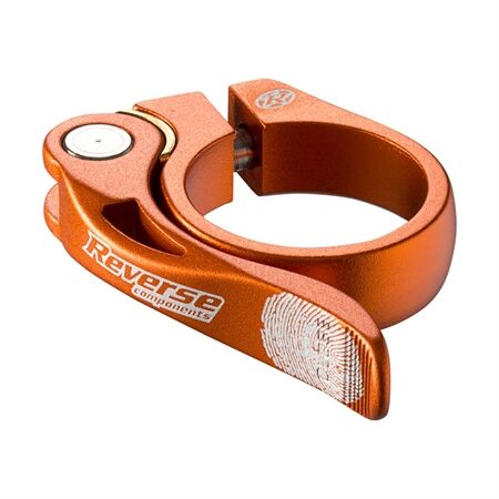 REVERSE COMPONENTS Sattelschelle Long Life Ø34,9mm (Orange)
