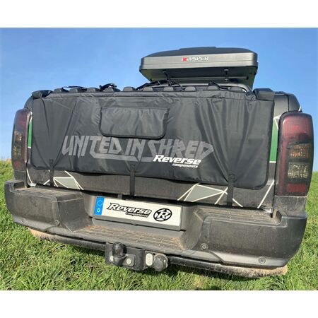 REVERSE COMPONENTS Tailgate- Fahrradträger für Pickups | 5 Fahrräder