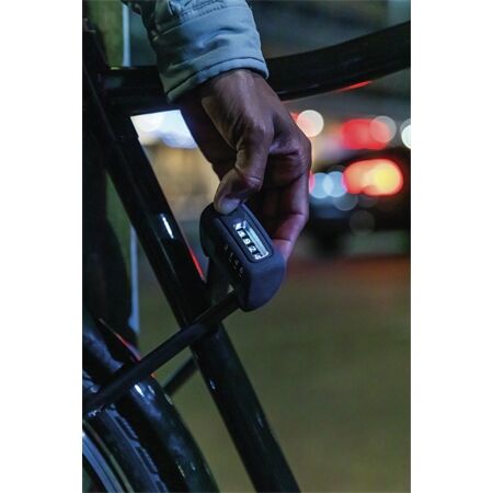 ABUS BORDO Combo™ 6000C/90 LED Faltschloss | black | SH