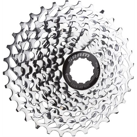 SRAM PG-1050 Kassette | 10-fach | silber (11-36)