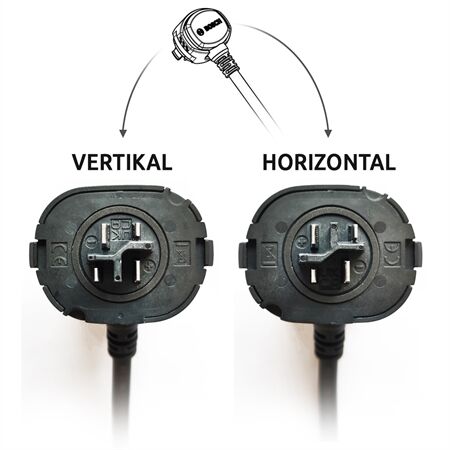 Bosch PowerMore Range Extender Kabel | 750 mm | vertikal