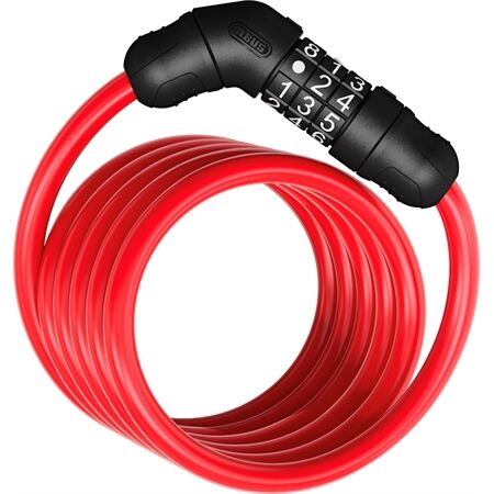 ABUS Spiralkabelschloss Star 4508C 150cm | red