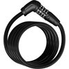 ABUS Spiralkabelschloss Numero 5510C SCMU 180cm | black