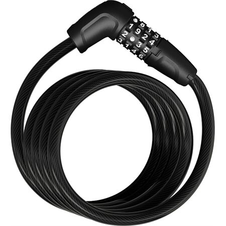ABUS Spiralkabelschloss Numero 5510C SCMU 180cm | black