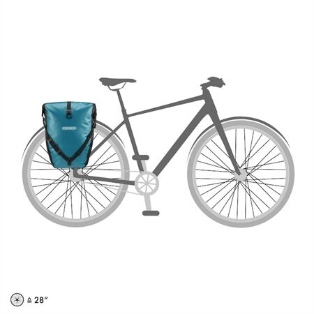 ORTLIEB Back-Roller petrol - black | 40 L