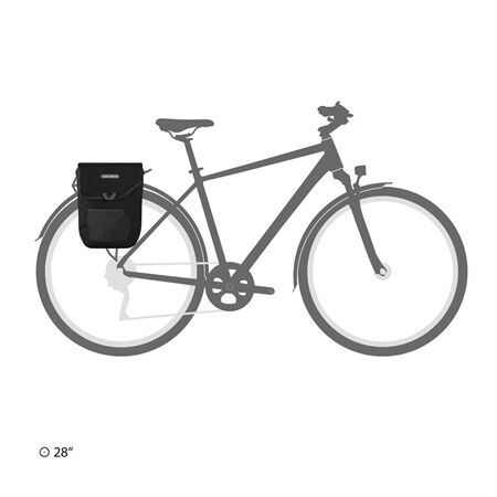 ORTLIEB Pedal-Mate black | 16 L