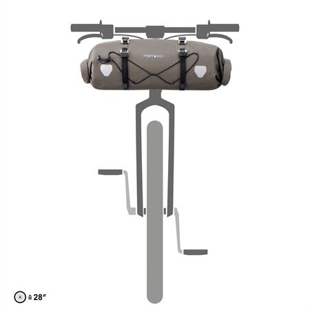 ORTLIEB Handlebar-Pack Flex dark sand | 15 L